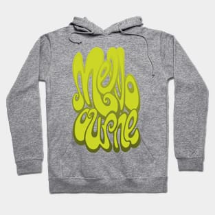 Melbourne text - Lime Punch Hoodie